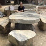 โต๊ะหินธรรมชาติ
