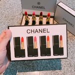 chanel lips set ลิปเซ็ตแบรนด์เนม มาพร้อมกล่องหรูมาก