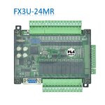 PLC BOARD FX3U-24MR+6AD+2DA+1RS485 (รุ่น TOP มีแบตเตอรี่ Backup)