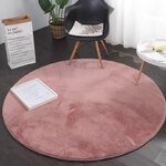 พรมรุ่นขนเฟอ ทรงกลม 04