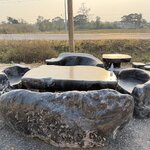 โต๊ะโซฟาหินธรรมชาติ