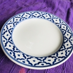 จานกลมลายไทย6”