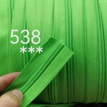 #5 ซิป538 เขียว 10เมตร
