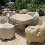 โต๊ะหินธรรมชาติ