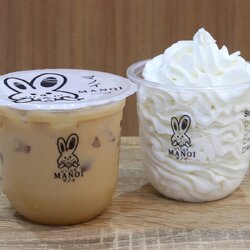 แก้ว 12 ออนซ์ PP พิมพ์ลาย MANOI 100ใบ