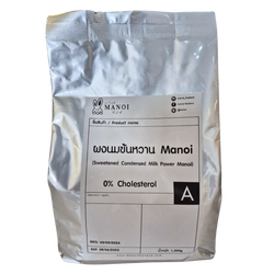ผงนมข้นหวาน มาโนอิ 0% cholesterol !! วัตถุดิบสำหรับกลุ่มเมนู Back To School และ เมนู Instant Coffee เท่านั้น