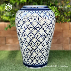 ไหน้ำล้น J27 ลายสับปะรดยุโรป