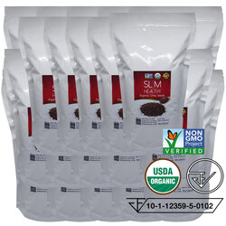 เมล็ดเจีย ออร์แกนิค 20 กิโลกรัม Organic Chia seeds ขายส่ง ราคาส่ง ตรา Slim Healthy
