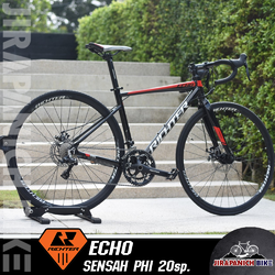 จักรยานเสือหมอบRICHTER รุ่น ECHO(เฟรมAluminium ซ่อนสาย,เกียร์มือตบ 20 Sp.,น้ำหนัก 9.9 Kg.)