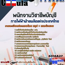 แนวข้อสอบพนักงานวิชาชีพบัญชี การไฟฟ้าฝ่ายผลิตแห่งประเทศไทย (กฟผ) 2568