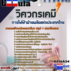 แนวข้อสอบวิศวกรเคมี การไฟฟ้าฝ่ายผลิตแห่งประเทศไทย (กฟผ) 2568