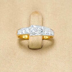 🚫ปิดการขาย(SoIdOut)🚫แหวนทองคำ 90% เพชรเกสร 6 ตัง 4 เม็ด 5 ตัง 1 เม็ด 4 ตัง 2 เม็ด 1.5 ตัง 2 เม็ด รวม 40 ตัง น้ำ 95-96 ความสะอาด vs1-2 ไซส์ 49 น้ำหนัก 2.58 กรัม