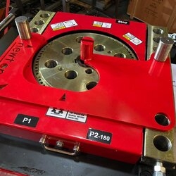 เครื่องดัดเหล็กนิวตัน Newton B32P Rebar Bender Machine ดัดได้ 6-32mm.ดัดคอม้าได้โดยไม่ต้องพลิกเหล็ก