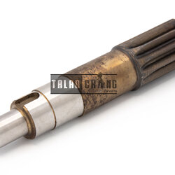 เพลาเฟืองเกียร์ใหญ่(Gear Shaft) No.113 อะไหล่เครื่องดัดเหล็กนิวตัน Newton 25