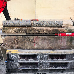 ก้านต่อดอกคอริ่งทีเร็ก T-REX 50cm. 1-1/4"UNC to 1-1/4"UNC