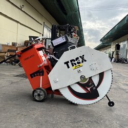 รถตัดถนน ตัดคอนกรีตเสริมเหล็ก ทีเร็ก T-REX T800D Eco ดีเซล 20 แรง ตัดลึกได้ 30cm รองรับใบตัดได้ถึง 32"