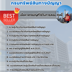 แนวข้อสอบนักวิชาการตรวจสอบสิทธิบัตรปฏิบัติการ (ด้านปิโตรเคมี) กรมทรัพย์สินทางปัญญา 2568