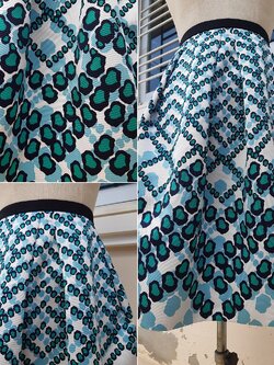 กระโปรงลายเสือสีฟ้า งานน่ารักมาก