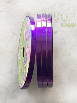 ริบบิ้นเงา ม้วนใหญ่ เบอร์ 2 TW (ยาว 350 หลา กว้าง 1.2 cm)