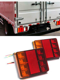 ไฟท้ายขายเป็นคู่ราคาประหยัด ใส่รถ ATV รถพ่วง รถบรรทุก รถสร้างได้ทุกรุ่น ไฟ 12 VDC