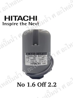 อะไหล่ฮิตาชิ#ชุดสวิทซ์ควบคุมแรงดัน เพรสเชอร์สวิทซ์ WM-P180 GX,WM-P200 GX แท้ ฯลฯ