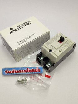 เบรกเกอร์มิตซูบิชิ 2เฟส 20แอมป์ Mitsubishi NF30 2P 20A 1ตัว