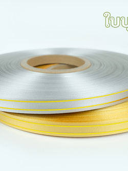 ริบบิ้นขอบทอง เบอร์ 2 ยาว 300 หลา ตรา SUN