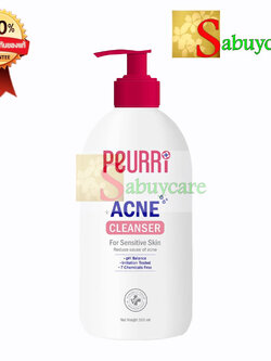 เจลล้างหน้า เพียวรี Peurri Clear All Acne Cleanser [500 ml.] ควบคุมความมัน ลดสิวอุดตัน