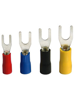 หางปลาหัวแฉกแบบย้ำหุ้ม (YF)