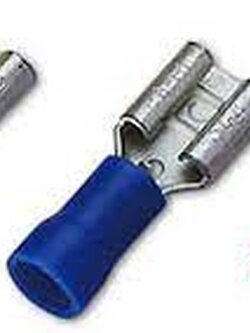 หัวเสียบตัวเมียแบน-หุ้ม (V)