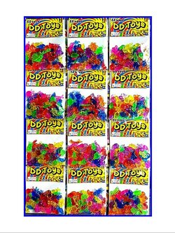 ตัวผลไม้ใสคละสี