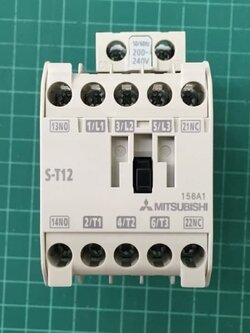 MITSUBISHIแมกเนติก S-T12 220V (AC1=20A) มิตซูบิช