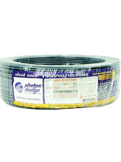 สายไฟ THW 1x50 เฟ้ลปส์ ดอด์จ PHELPS DODGE (ม้วน = 100เมตร)