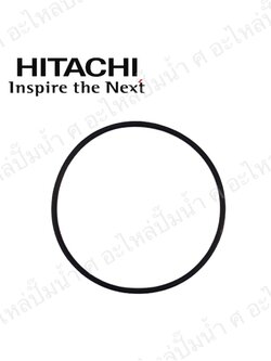 อะไหล่ฮิตาชิ#ยางโอริงหน้าฝาปิดใบพัดน้ำฮิตาชิ HTC 375 H ใหม่ แท้