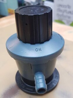 หัวปรับแรงดันแก๊สแอลพีจี หัวปรับแก๊สแรงดันสูง วาล์วจัมโบ้ High Pressure Regulator LPG 1 ชิ้น