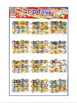 ลูกแก้ว ตาแมวดอกมะเฟือง 16 มิล แบบแผง