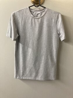 G 210025 เสื้อยืดคอกลมสีเทา Zara ราคาเช่า 35 บาท ต่อ 1 วัน