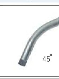 ท่อโค้งรุ่นหนา 45° I.M.C. ELBOW