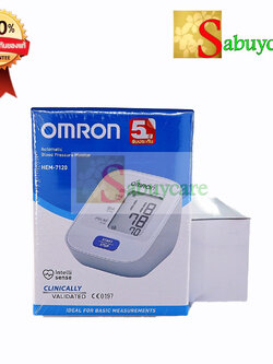 OMRON เครื่องวัดความดัน รุ่น HEM-7120 แถมฟรี Adapter ประกันศูนย์ 5 ปี