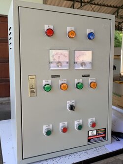 ตู้ควบคุมปั๊มน้ำ 1-3 Hp 3 เฟส 380v 2 ตัวสลับกันทำงาน ใช้ลูกลอยไฟฟ้า220v