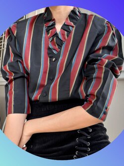 เสื้อวินเทจลายทาง