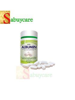 Egg Albumin อัลบูมิน โปรตีนไข่ขาว (60 เม็ด)