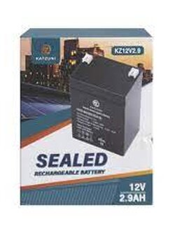WC แบตเตอรี่ แห้ง KZ2.9-12T ( 12V 2.9AH )