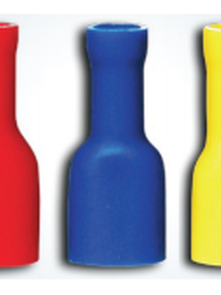 หัวเสียบตัวผู้เมียแบน-หุ้มเต็ม (PV)