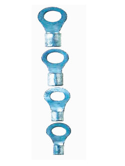 หางปลาหัวกลมแบบย้ำเปลือย (R)