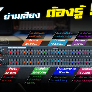 7 ย่านเสียง อีคิว ต้องรู้
