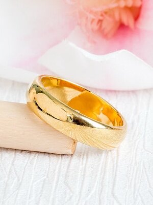 18K YELLOW GOLD RING แหวน ทอง 18K Pre-order