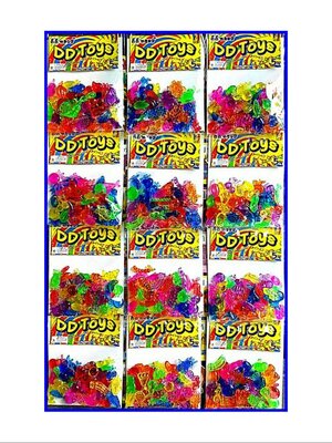 ตัวผลไม้ใสคละสี