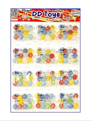 ลูกแก้ว มุกมังกรใส 16 มิล แบบแผง