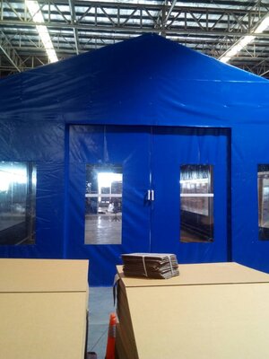 โกดังผ้าใบเก็บสินค้า (Ware house)